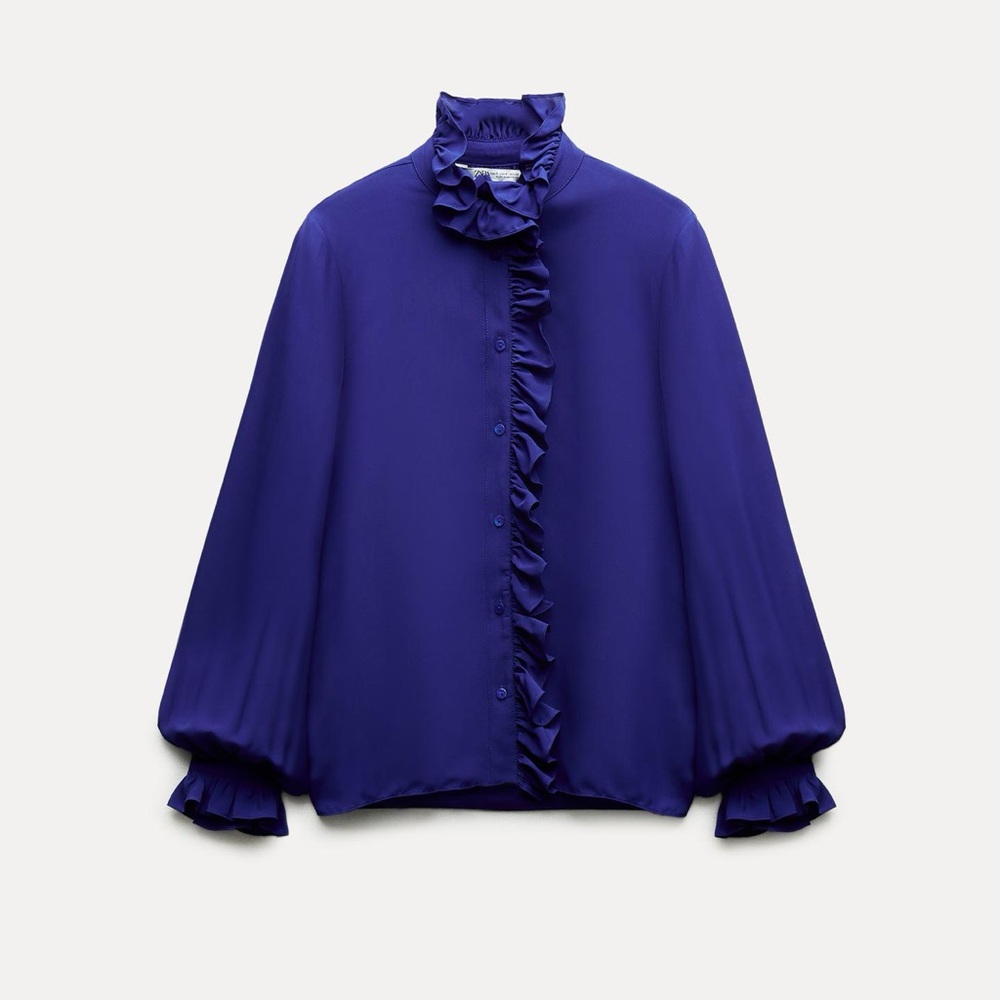 Zara Ruffled Blouse